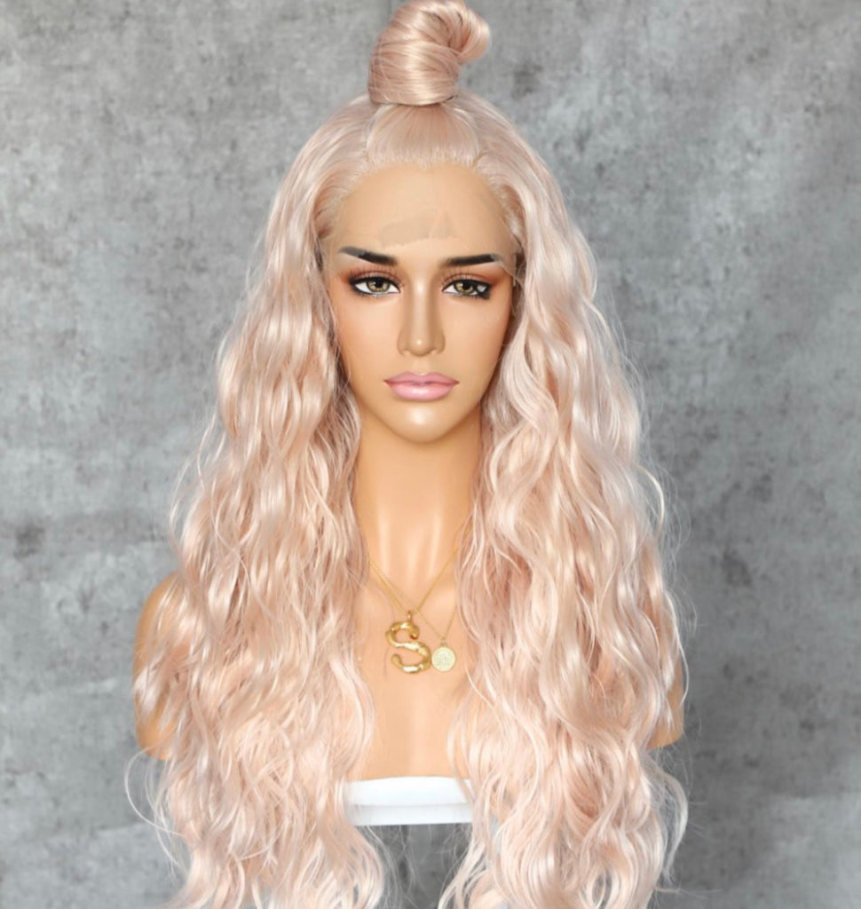 Load image into Gallery viewer, Belle Synthetic Lace Front Wig 24&quot;