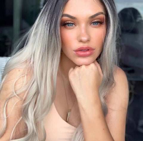 Dr. Adina Synthetic Lace Front Wig 24"