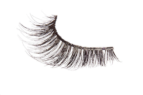 'Little Black Lash' Human Hair Eyelashes X 50