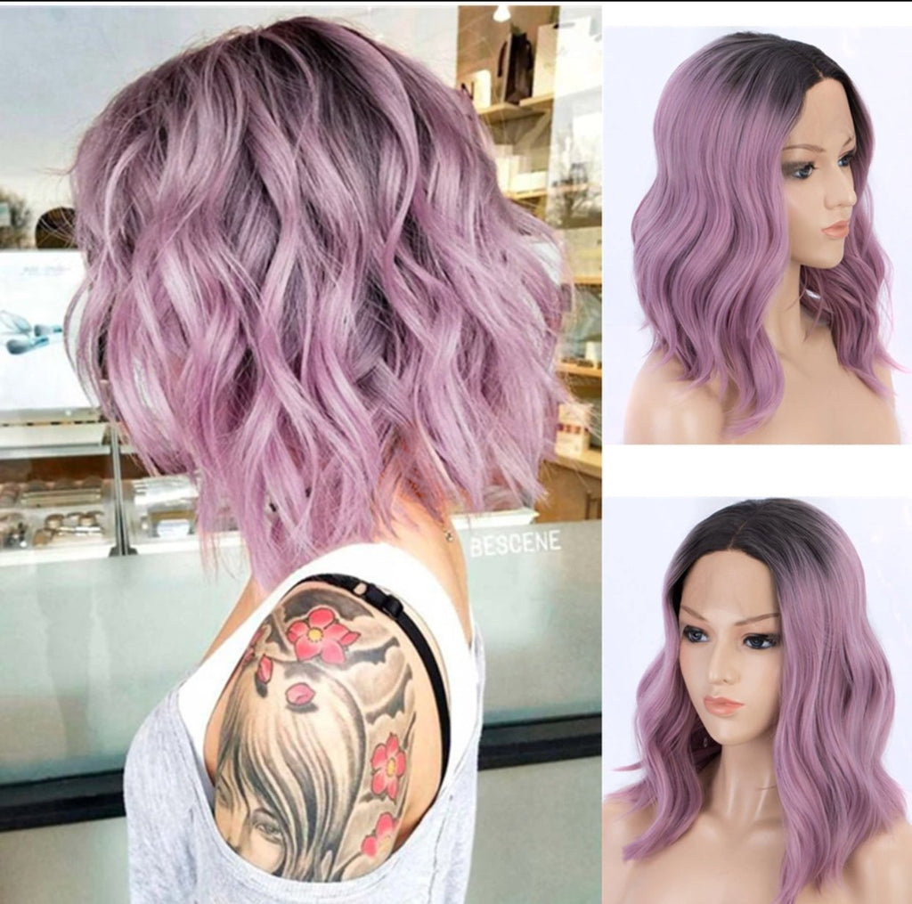 Load image into Gallery viewer, Electra Bob Style Synthetic Wig 12&quot;