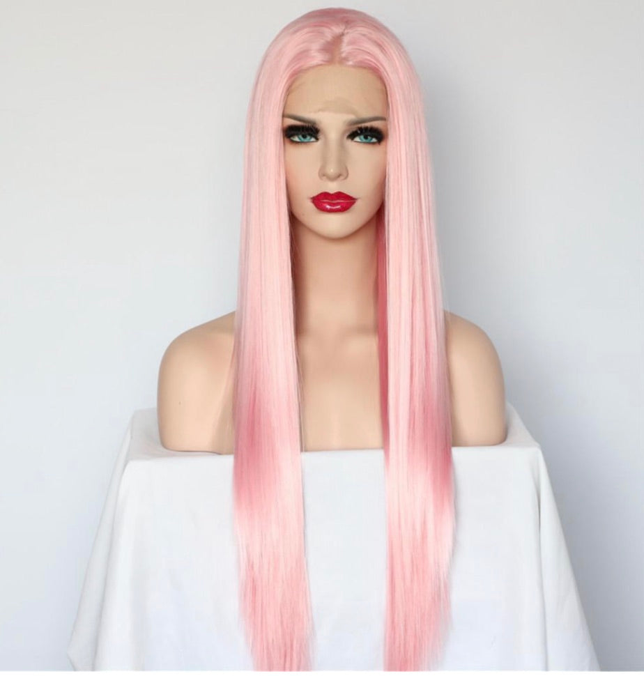 Load image into Gallery viewer, Baby Doll Synthetic Lace Front Wig 24”