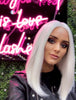 April Platinum Bob Synthetic Lace Front Wig 12"
