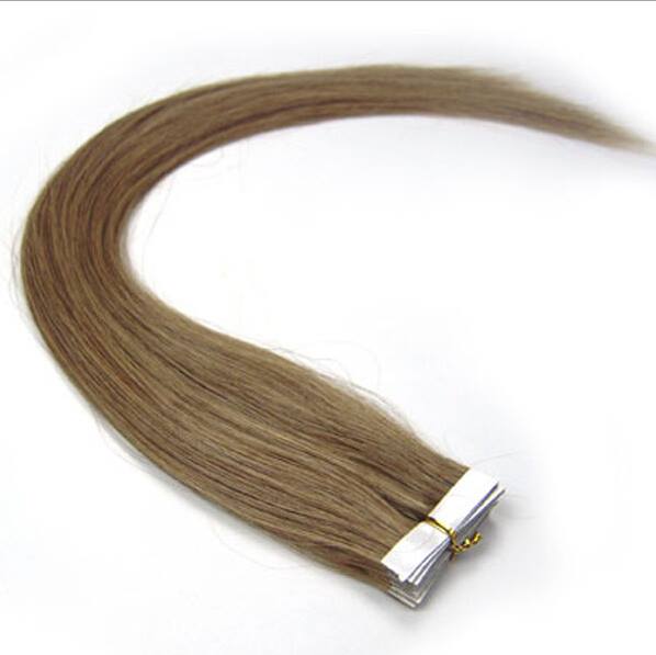 Load image into Gallery viewer, Remy human hair tape in extensions 20”