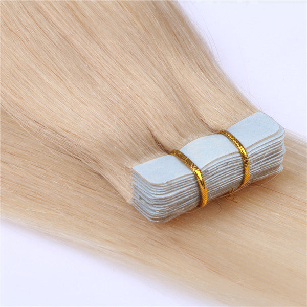 Load image into Gallery viewer, Remy human hair tape in extensions 20”